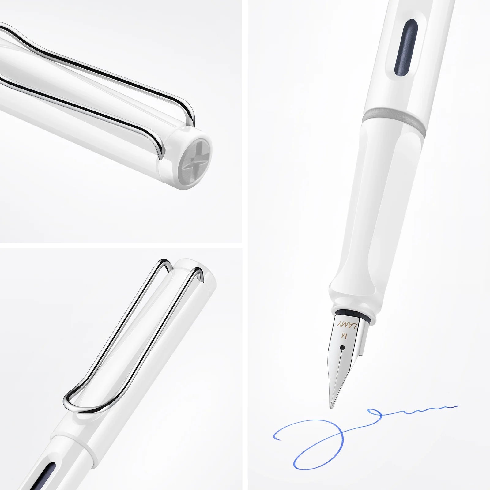 עט נובע לבן ספארי | LAMY safari white