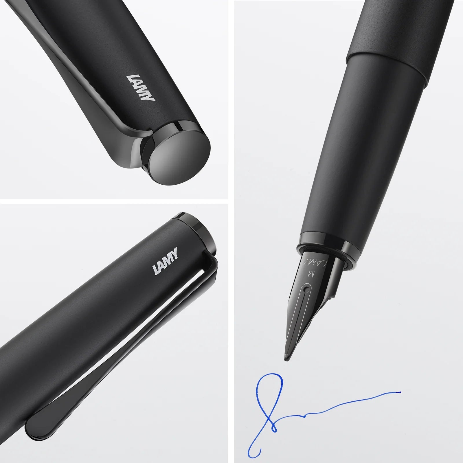 עט נובע יוקרתי בגימור שחור מלא | LAMY studio LX-all-black