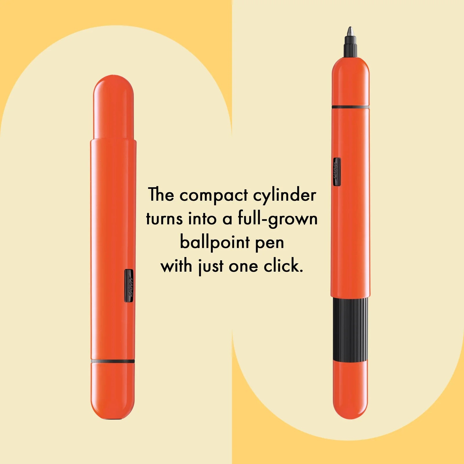 עט כדורי קומפקטי כתום זוהר | LAMY pico Laserorange