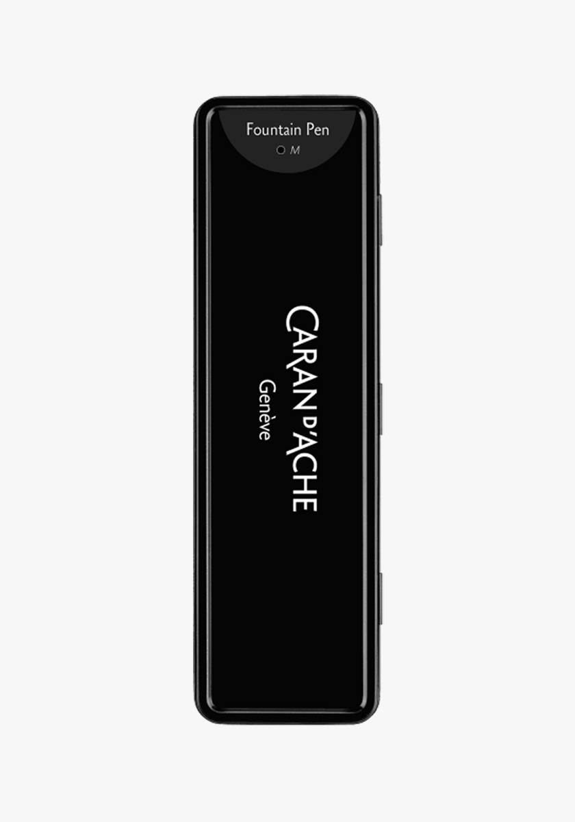 עט נובע יוקרתי שחור | Caran D'Ache 849 BLACK CODE Fountain Pen