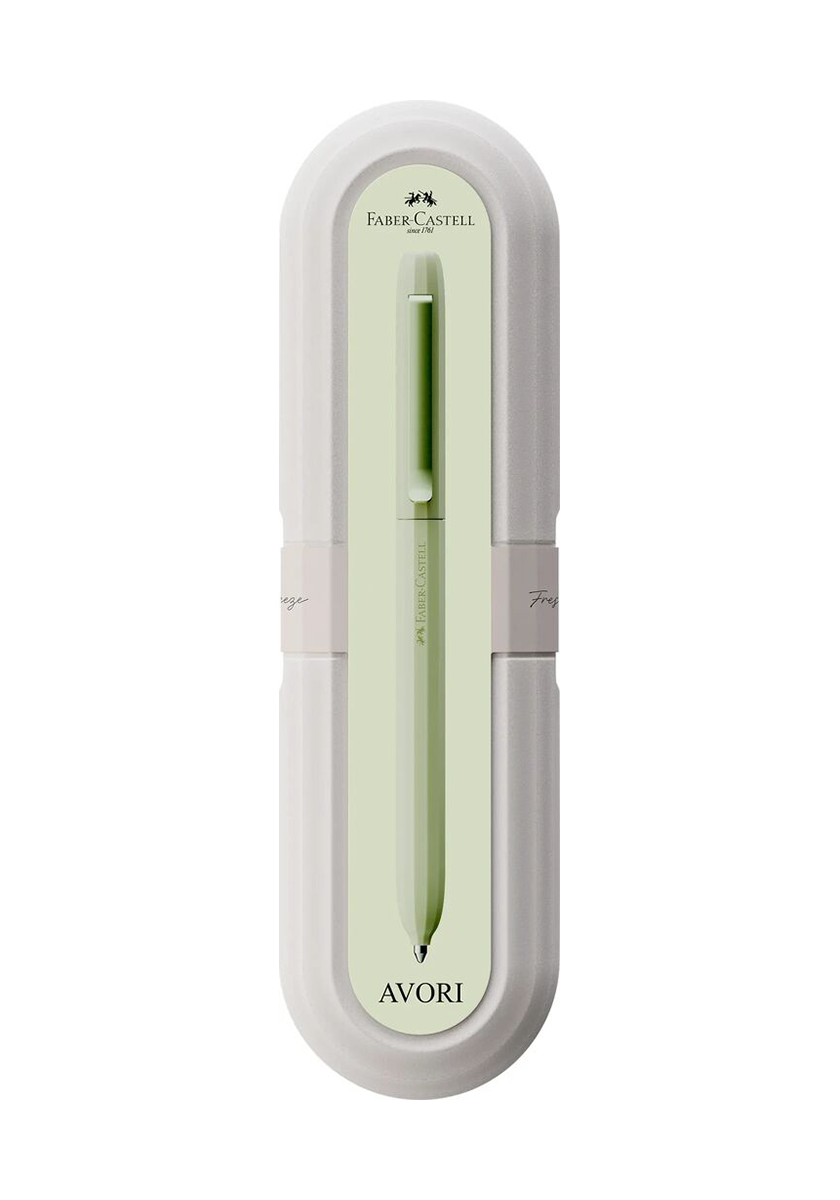 עט כדורי ירוק רענן | Faber Castell Avori Fresh Breeze