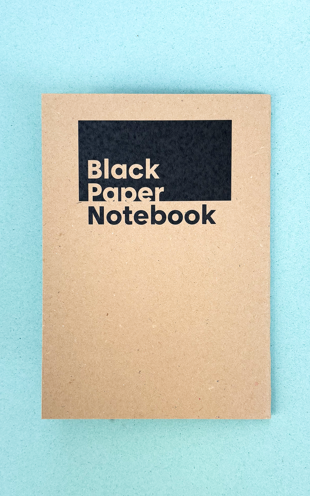 מחברת נייר שחור | כריכה רכה | Black Notebook | A5