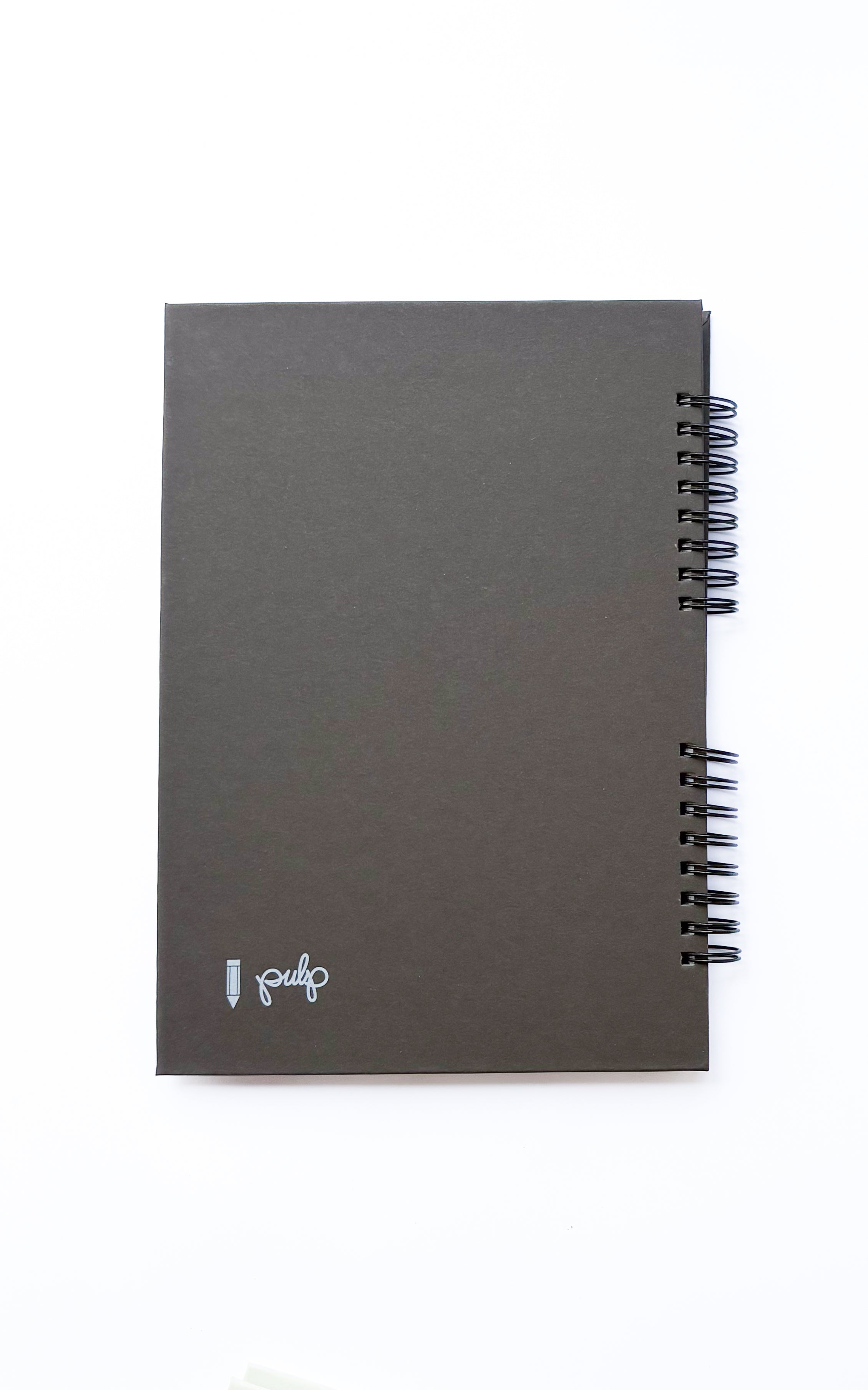 מחברת ספירלה שורות אורגנית ואקולוגית | כריכה קשה | גודל A5