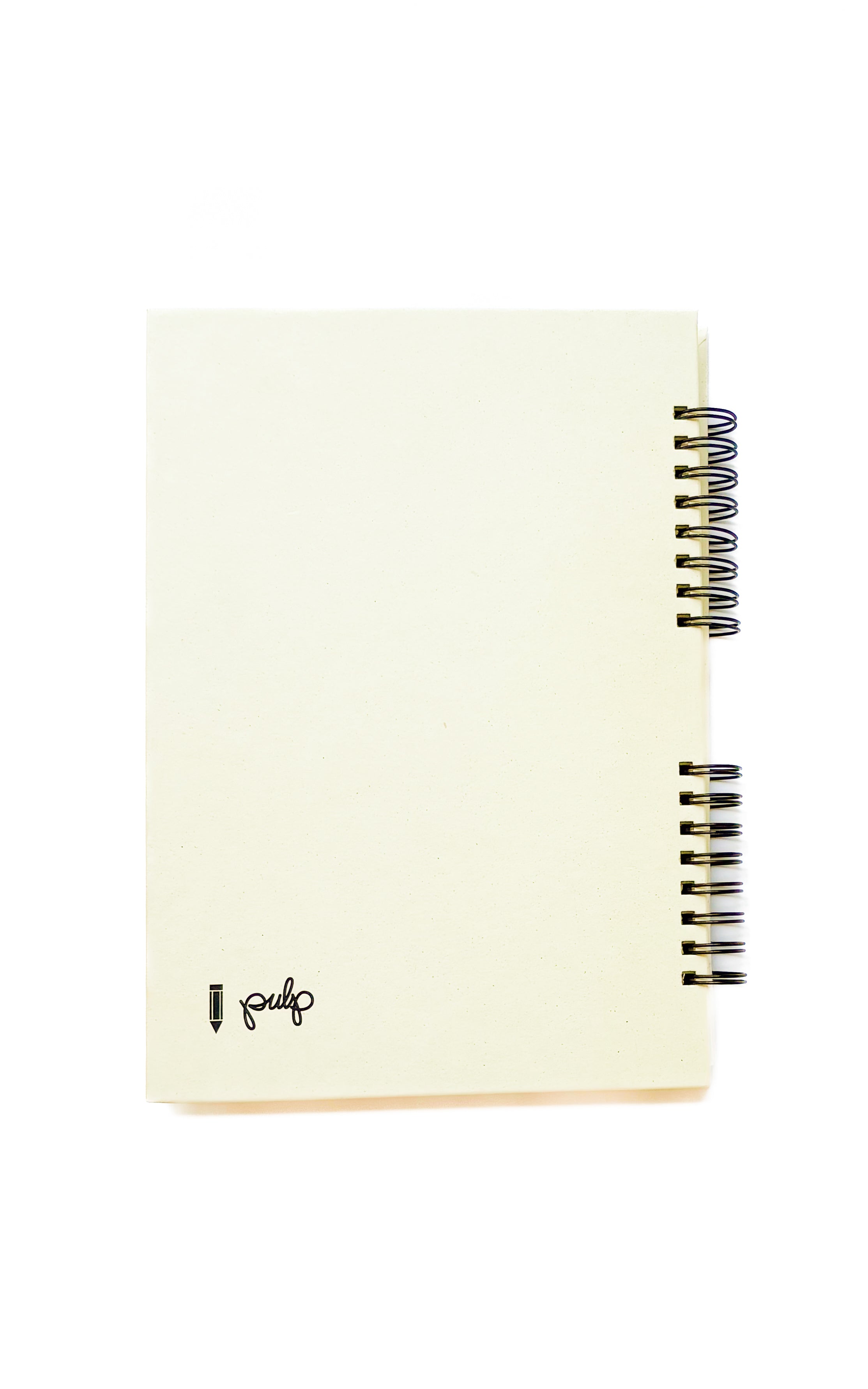 מחברת ספירלה שורות אורגנית ואקולוגית | כריכה קשה | גודל A5