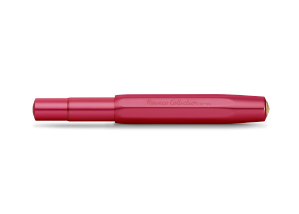 עט נובע קומפקטי מאלומיניום בצבע אדום רובי | מסדרת קולקשיין 2023 | מהדורה מוגבלת  Kaweco collection 2023