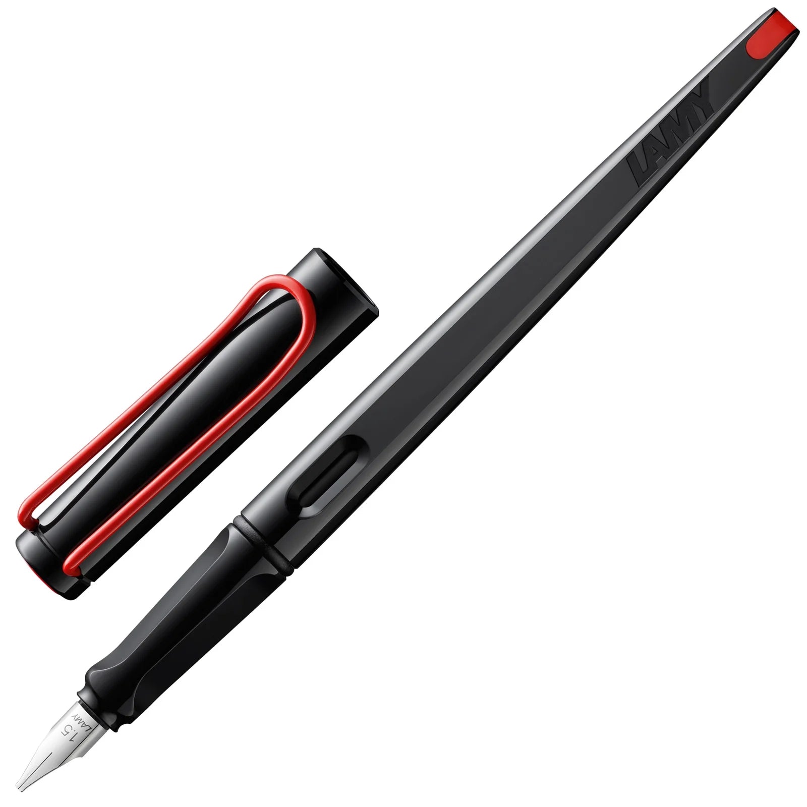 עט נובע קליגרפי שחור| עובי ציפורן לבחירה | LAMY Joy Black