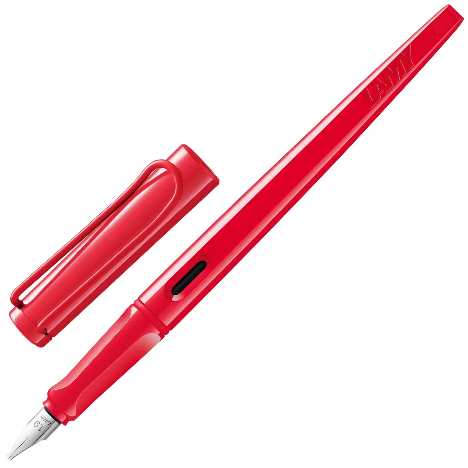 עט נובע קליגרפי אדום| עובי ציפורן לבחירה | LAMY Joy  Strawberry