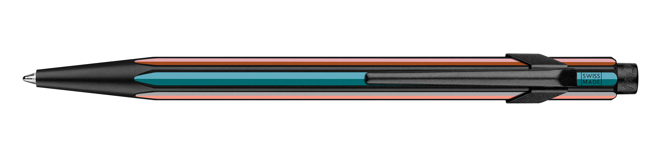 עט כדורי שחור ומפוספס מסדרת 849 | CARAN D’ACHE + PAUL SMITH EDITION 5 BLACK
