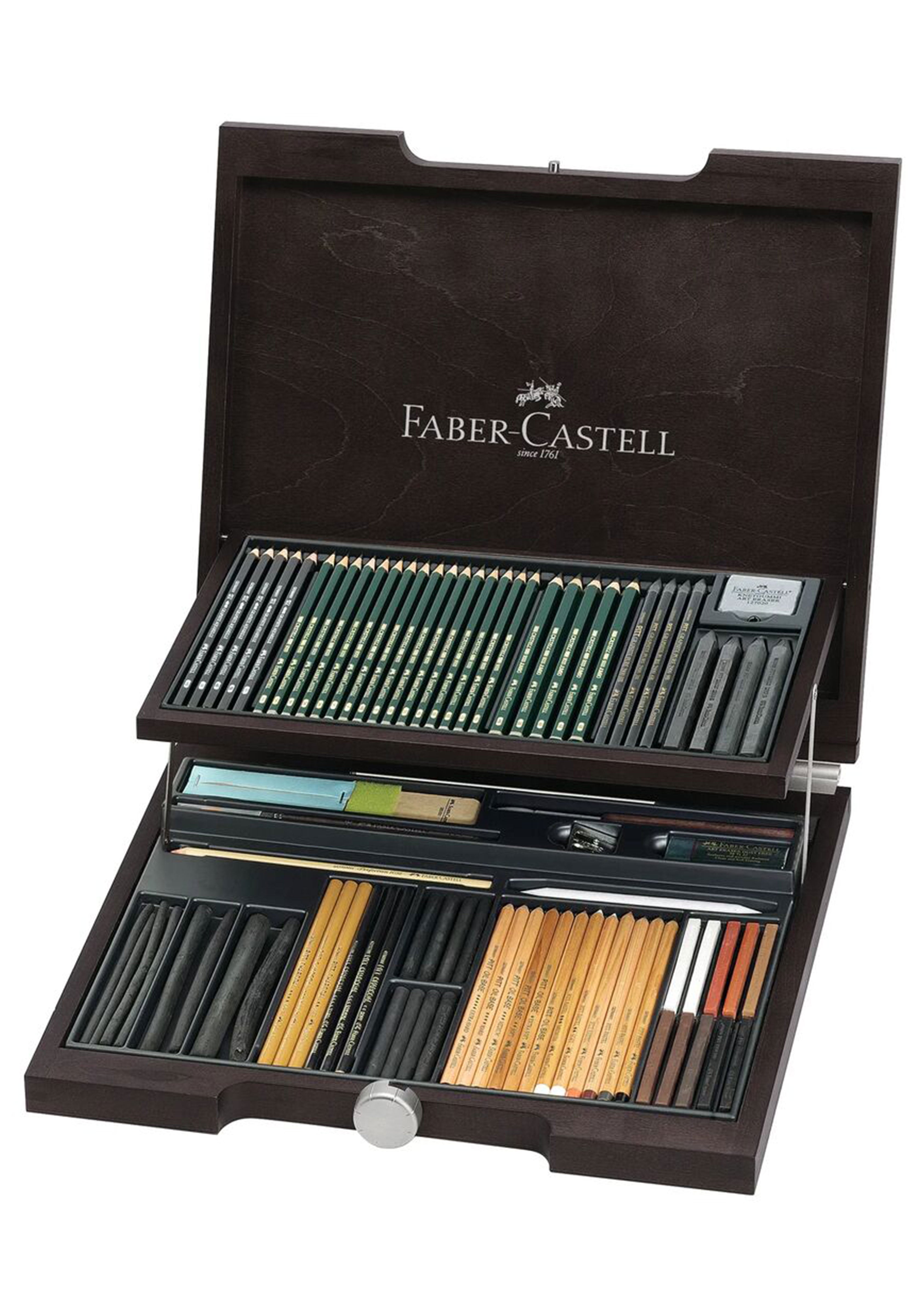 מארז ענק מונוכרומטי | Faber Castell Pitt Monochrome