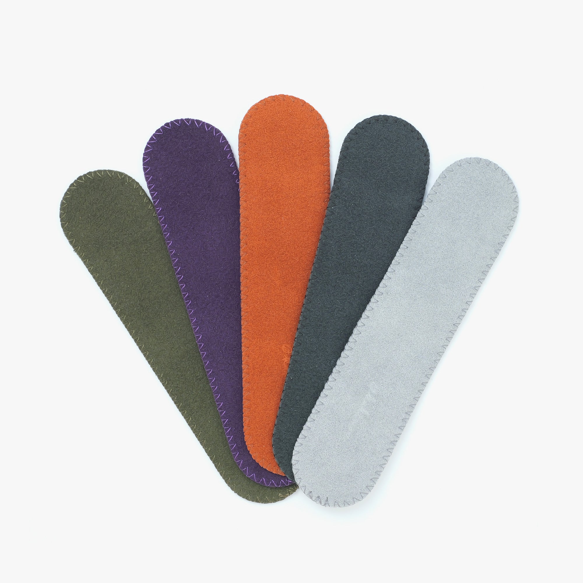 נרתיק אפור בהיר לעט מדגם פרוסט | Kakimori Soft pen case