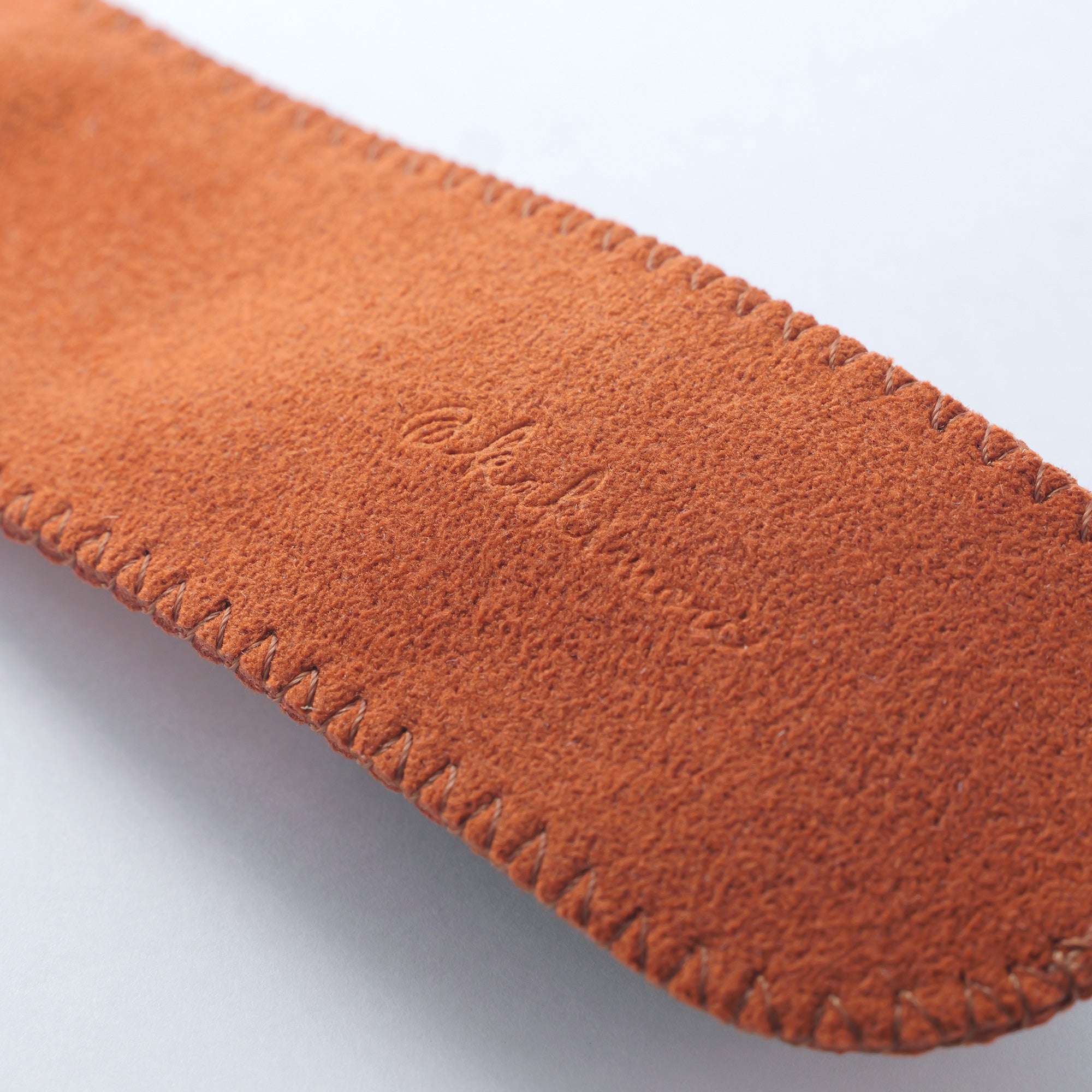 נרתיק כתום אמבר לעט מדגם פרוסט | Kakimori Soft pen case