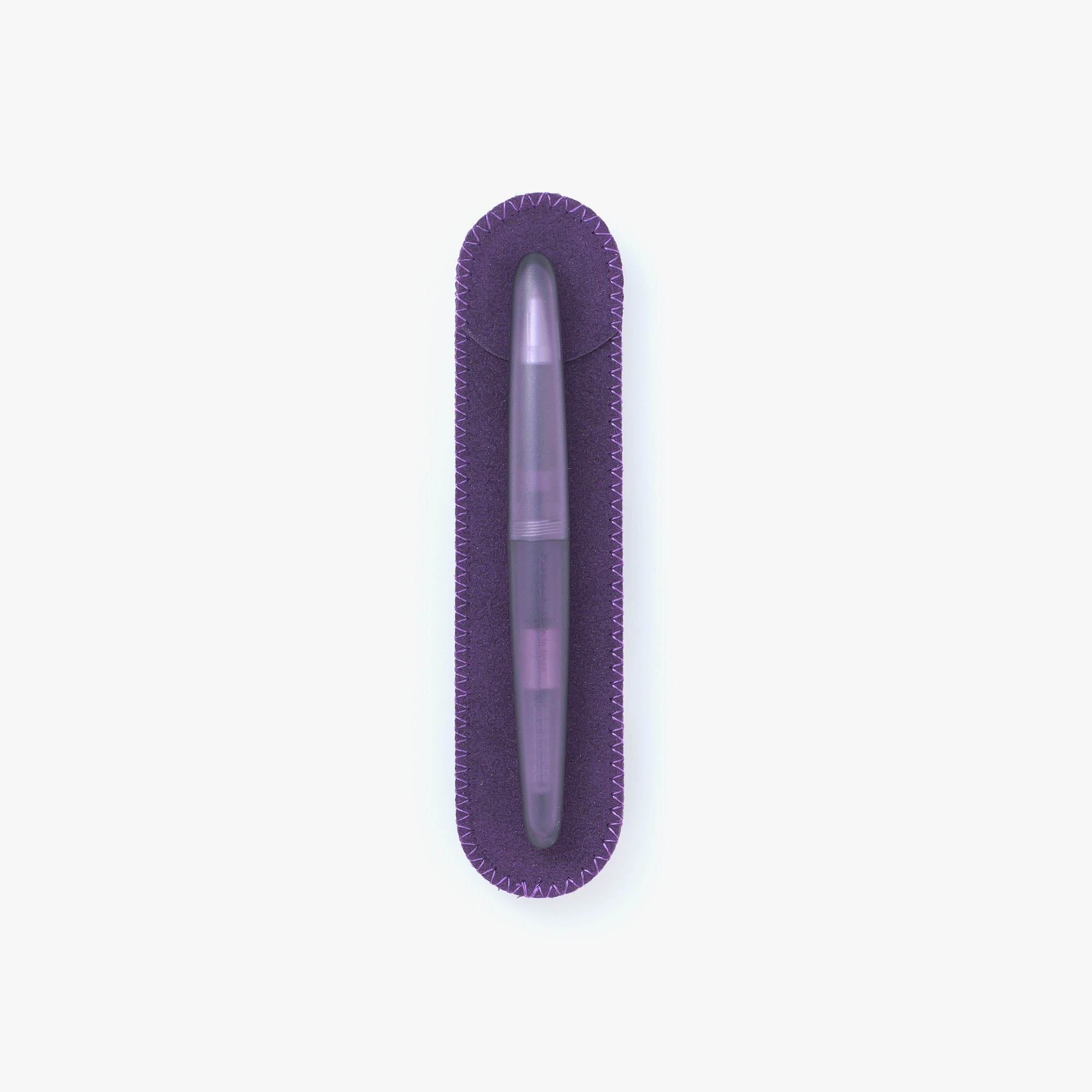 נרתיק סגול ויולט לעט מדגם פרוסט | Kakimori Soft pen case