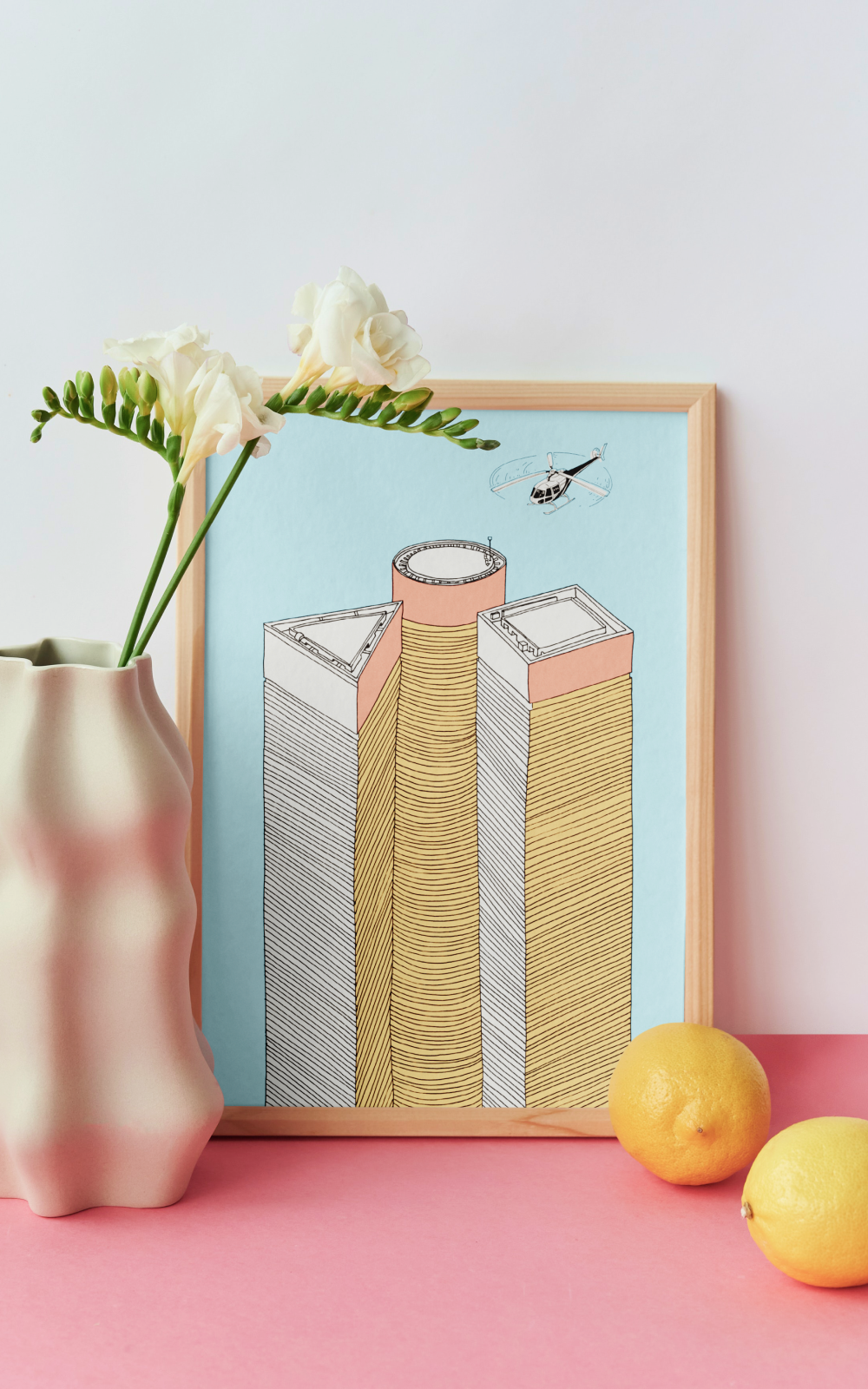 הדפס לתלייה על הקיר- עזריאלי | CITYKAT STORIES