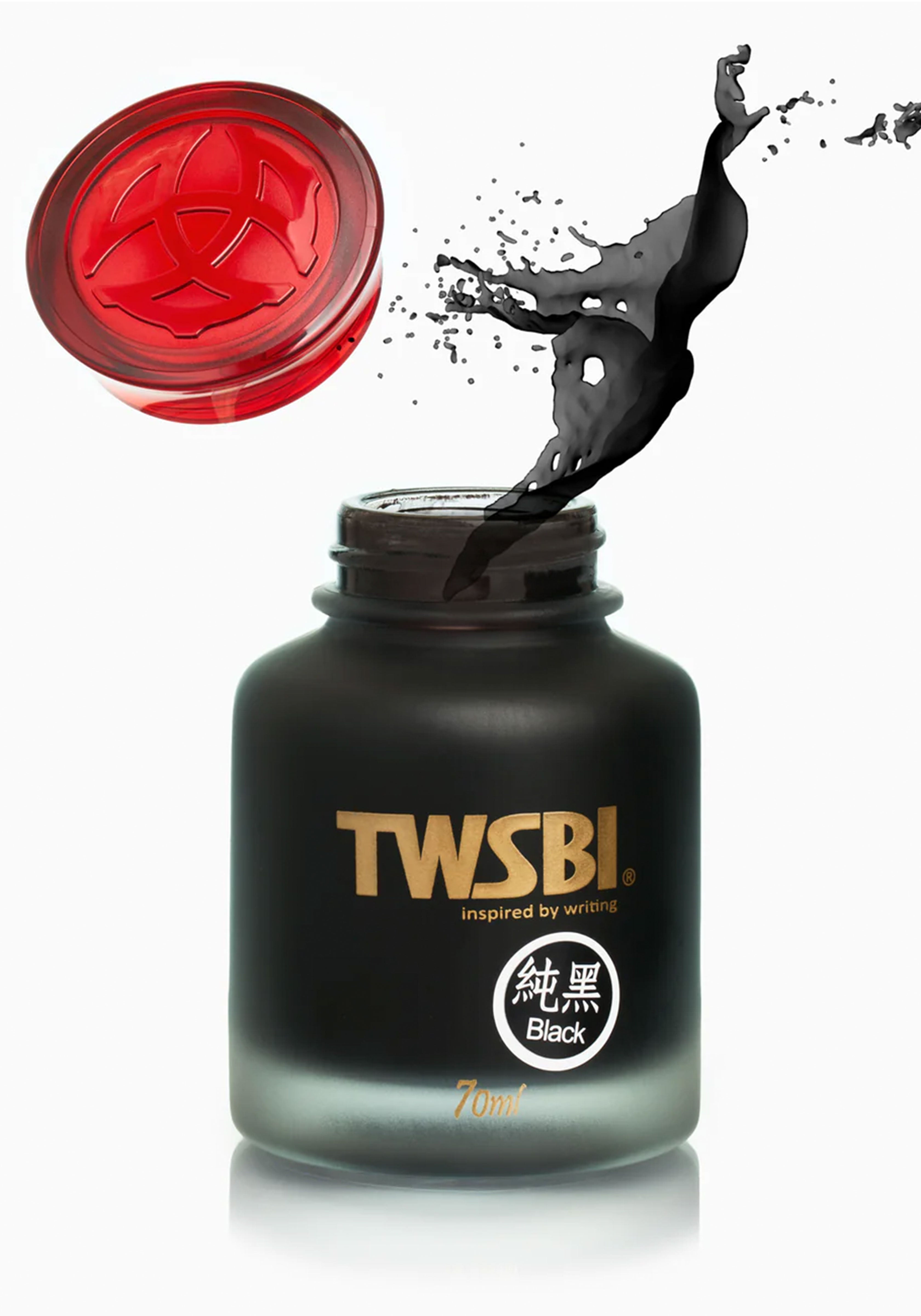 בקבוק דיו שחור | TWSBI Ink Black 70ml