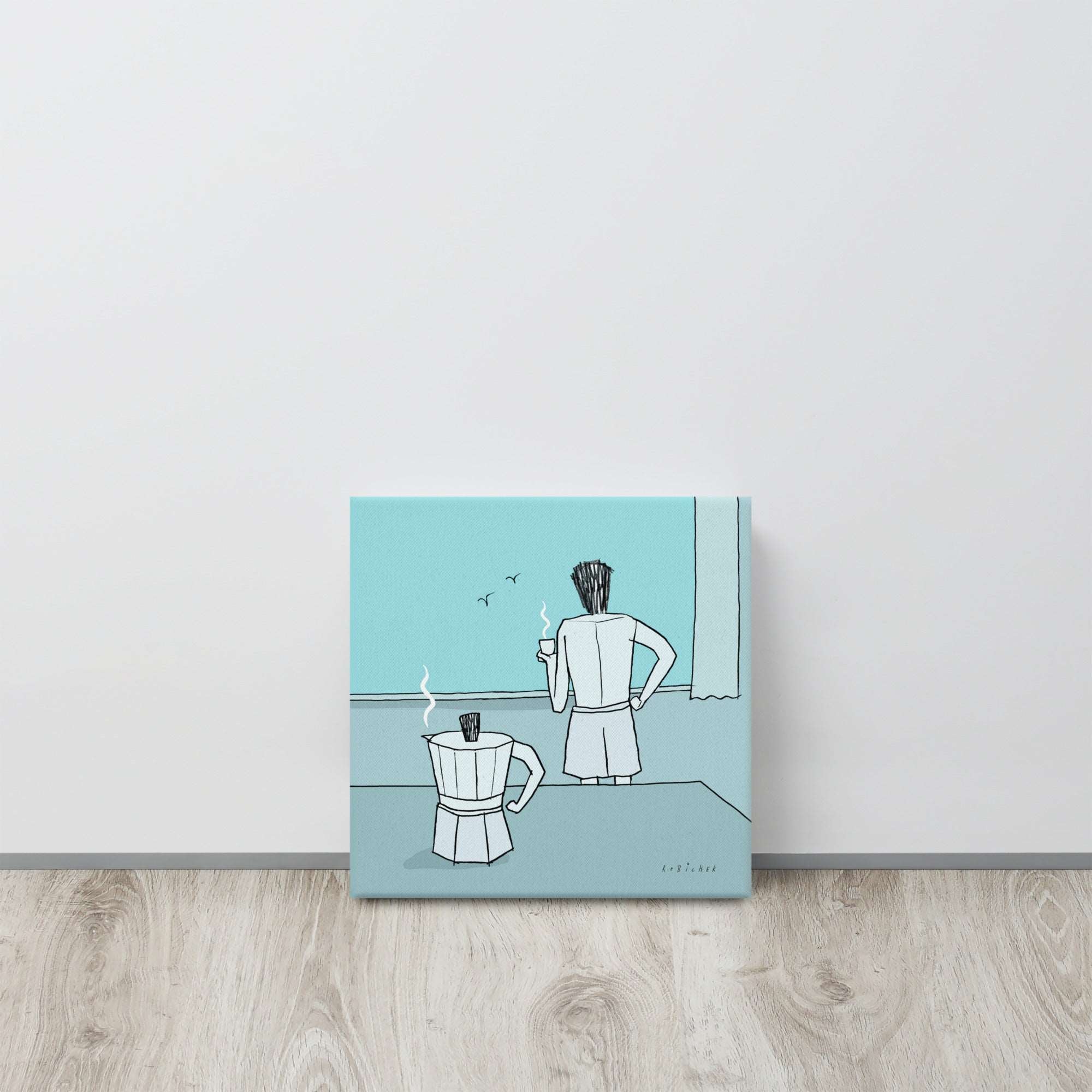 Coffee arm Canvas