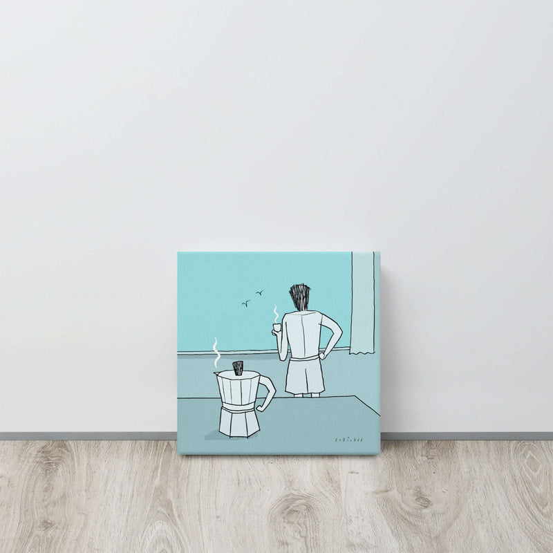 Coffee arm Canvas