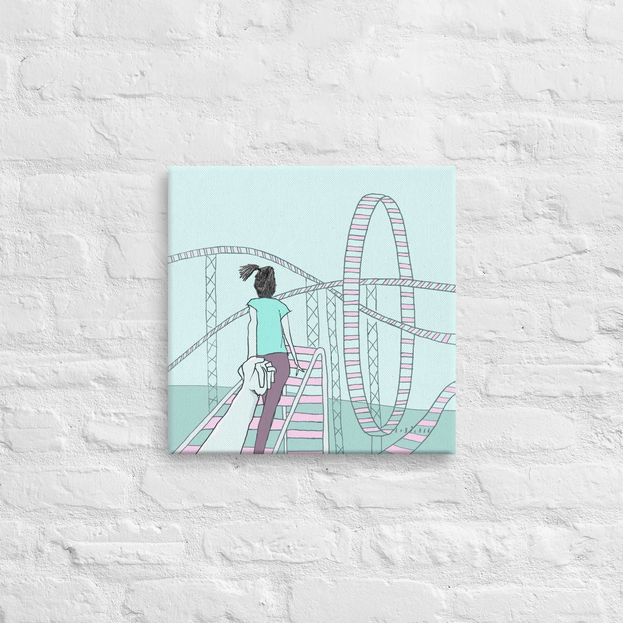 Luna park Canvas