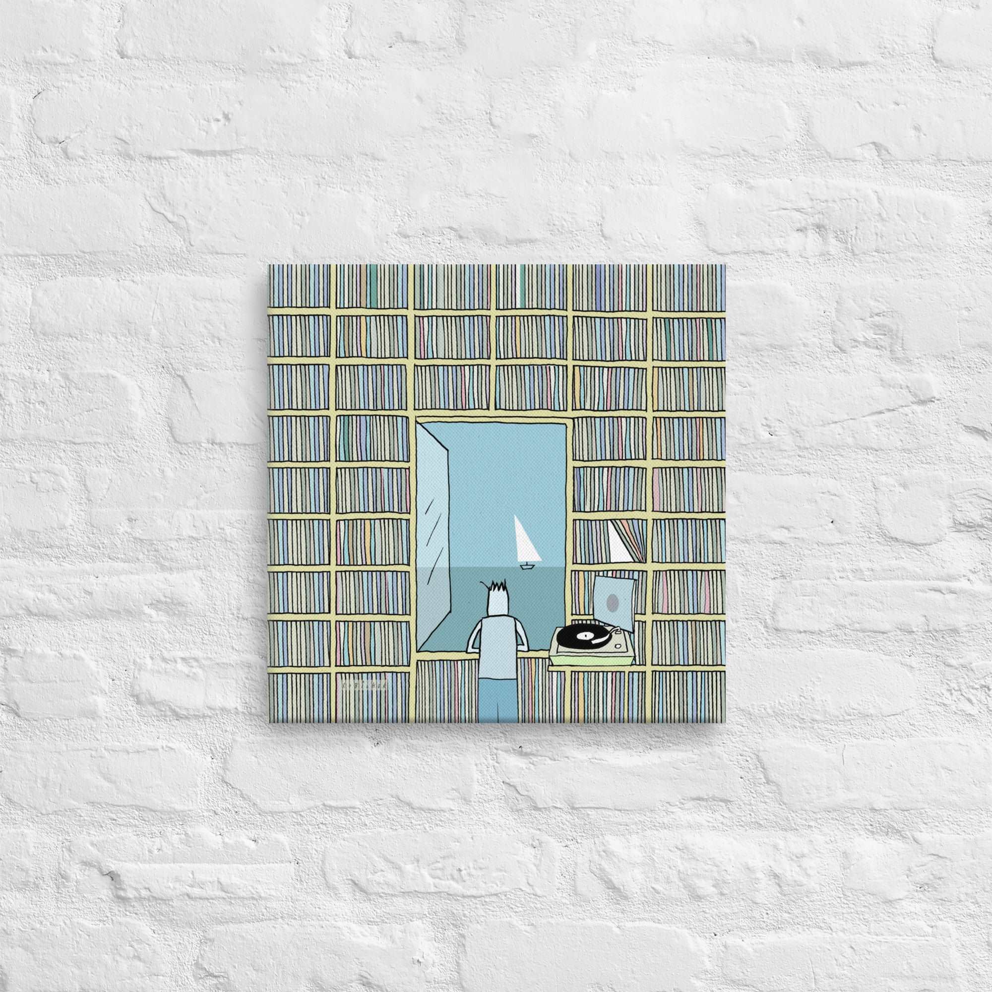 Music breeze Canvas