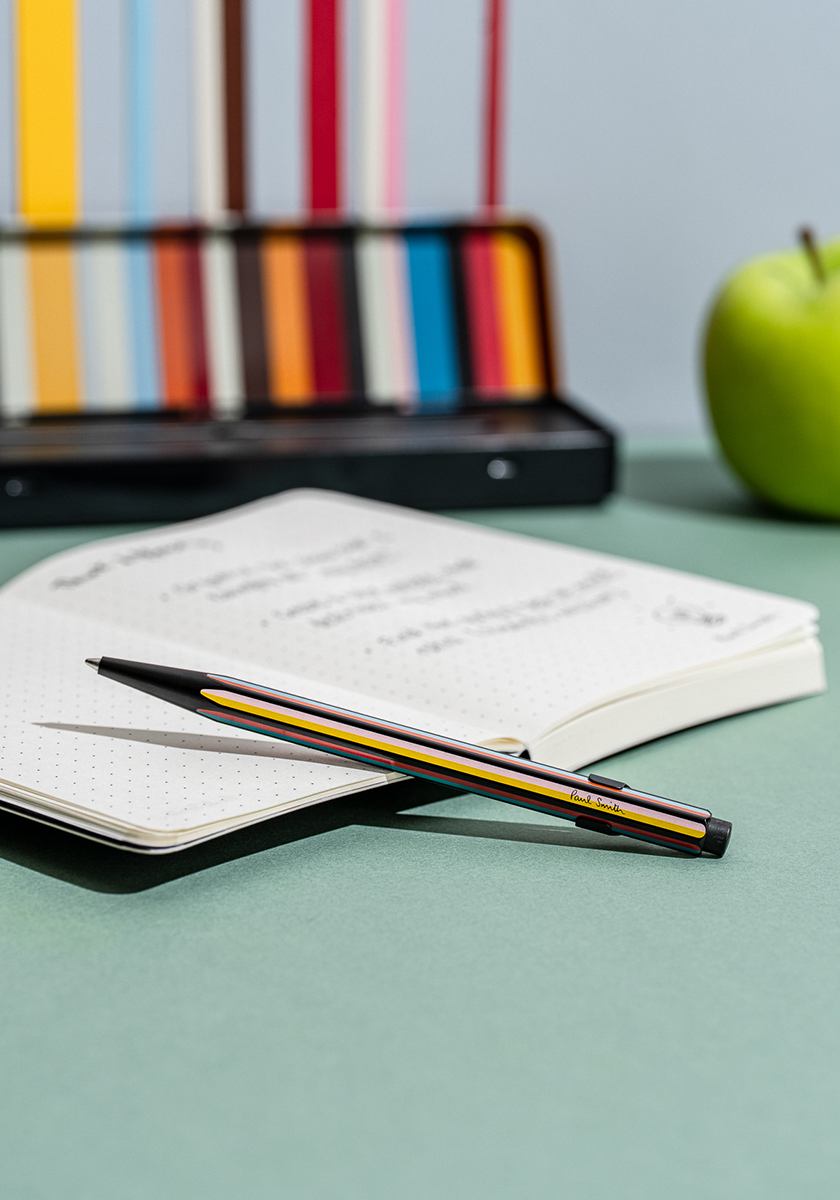עט כדורי כסוף ומפוספס | CARAN D’ACHE + PAUL SMITH 849 EDITION 5
