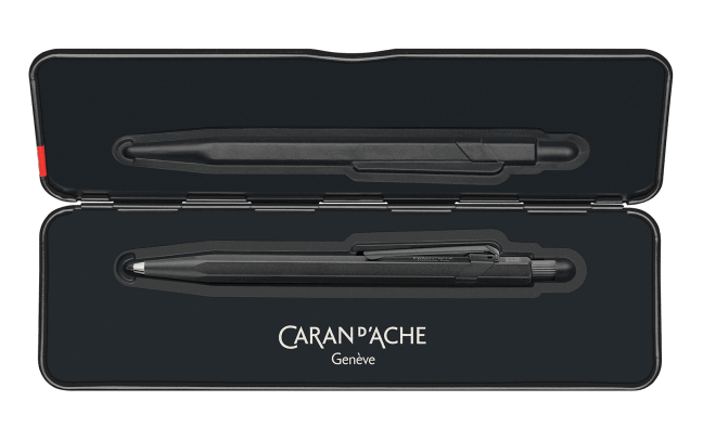 עיפרון 2 מ"מ יוקרתי שחור | Caran D'Ache FIXPENCIL BLACK CODE MECHANICAL PENCIL