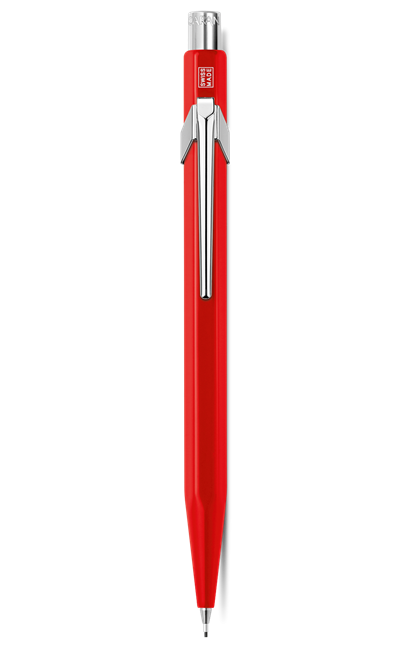 עיפרון מכני שחור 0.7 מ"מ | Caran D'Ache Red 849 CLASSIC LINE Mechanical Pencil