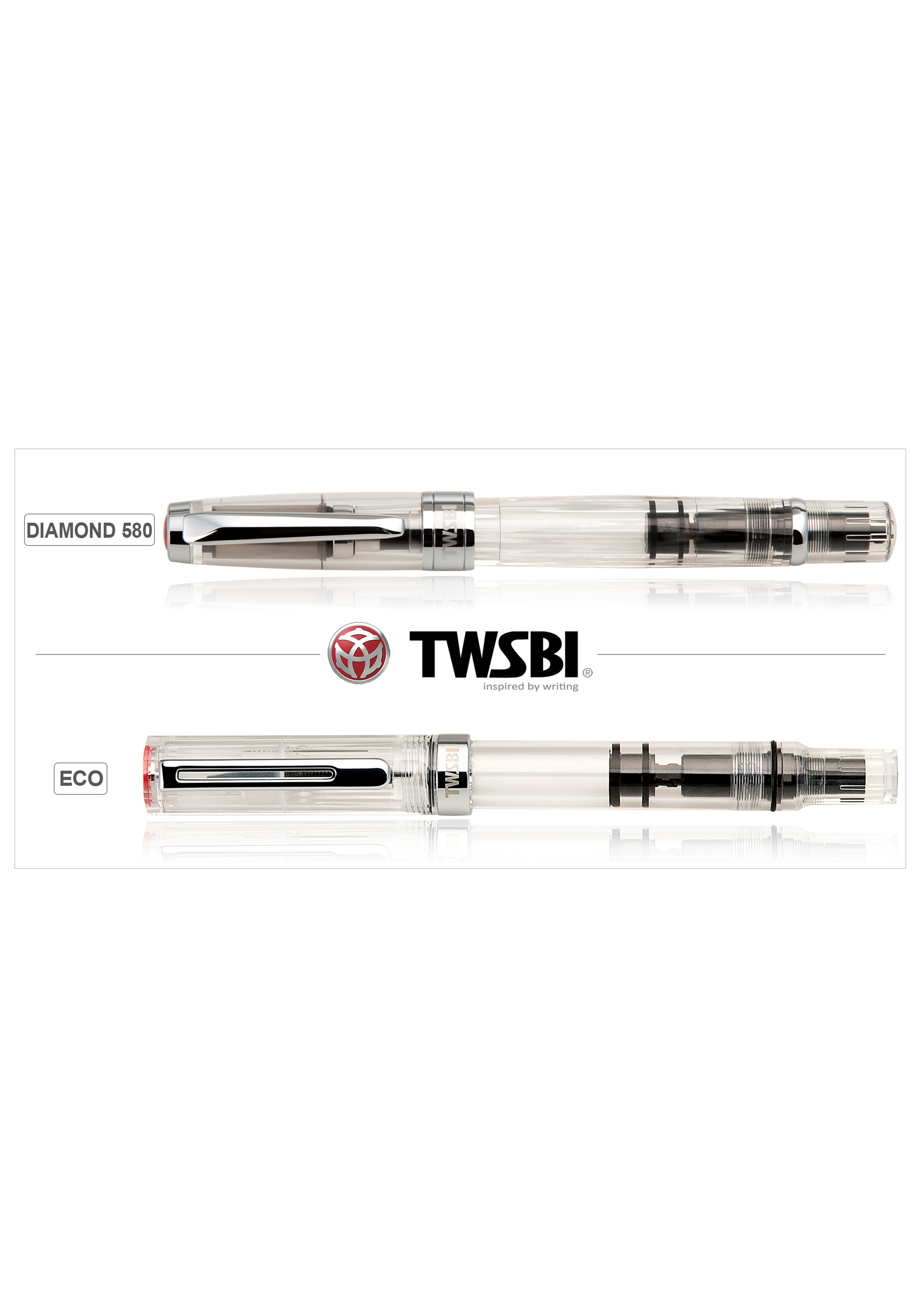 עט נובע שקוף | TWSBI Eco Clear