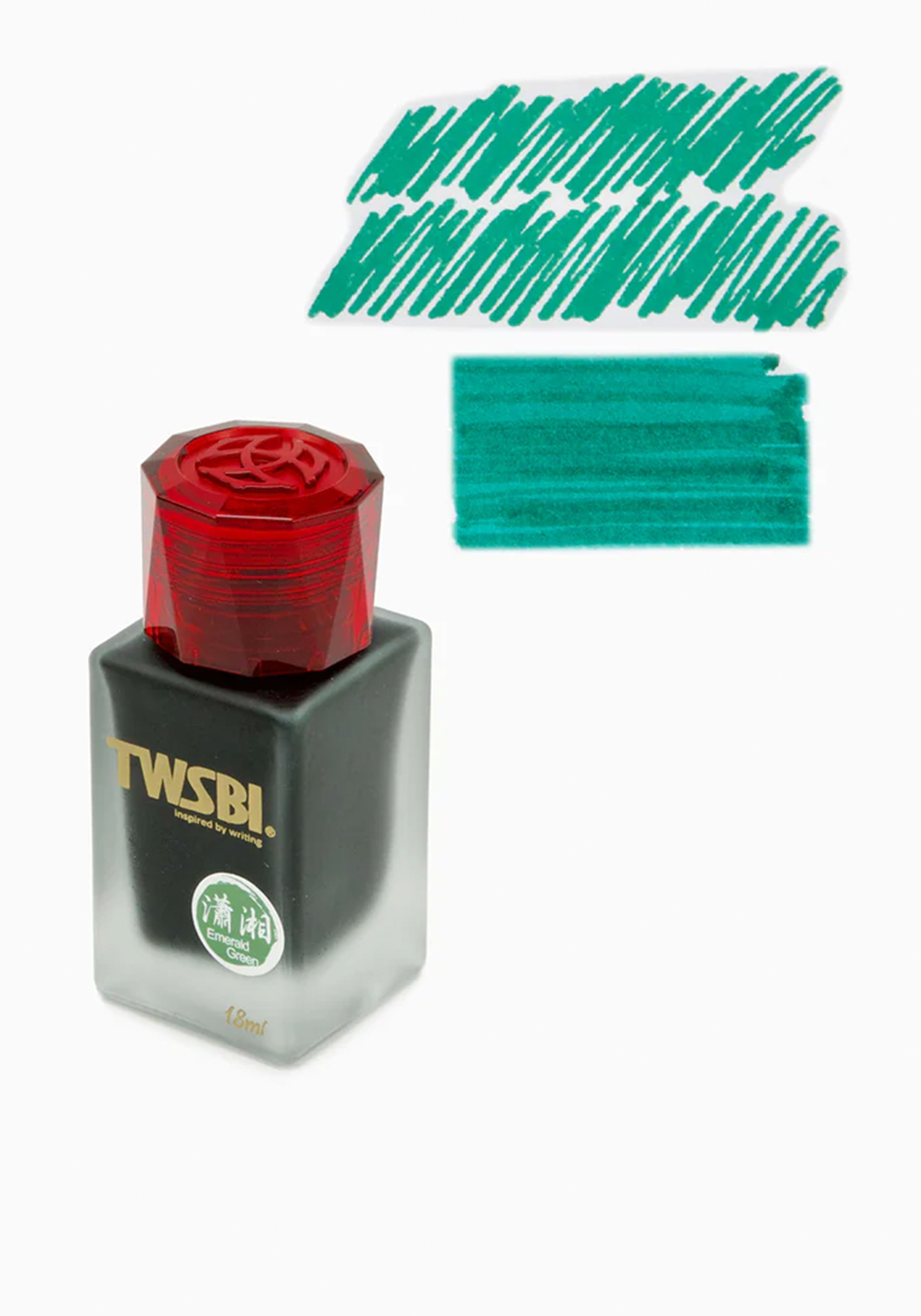 בקבוק דיו 18 מ"ל ירוק אמרלד | TWSBI Ink