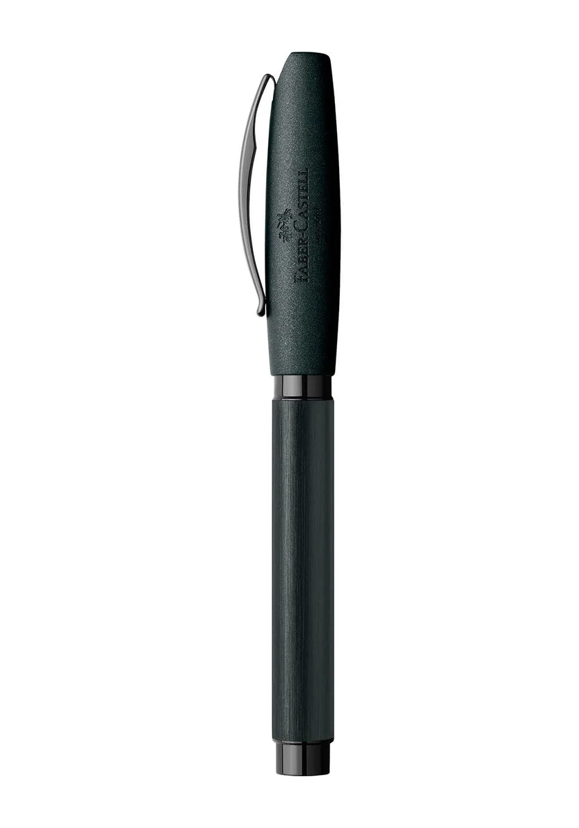 עט נובע אלומיניום שחור | Faber Castell Essentio