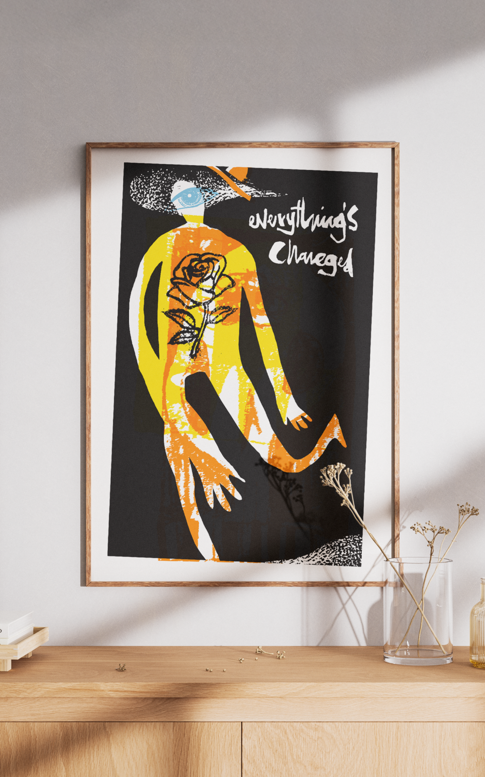 דקל חברוני | Everything's Changed | הדפס לתלייה על הקיר
