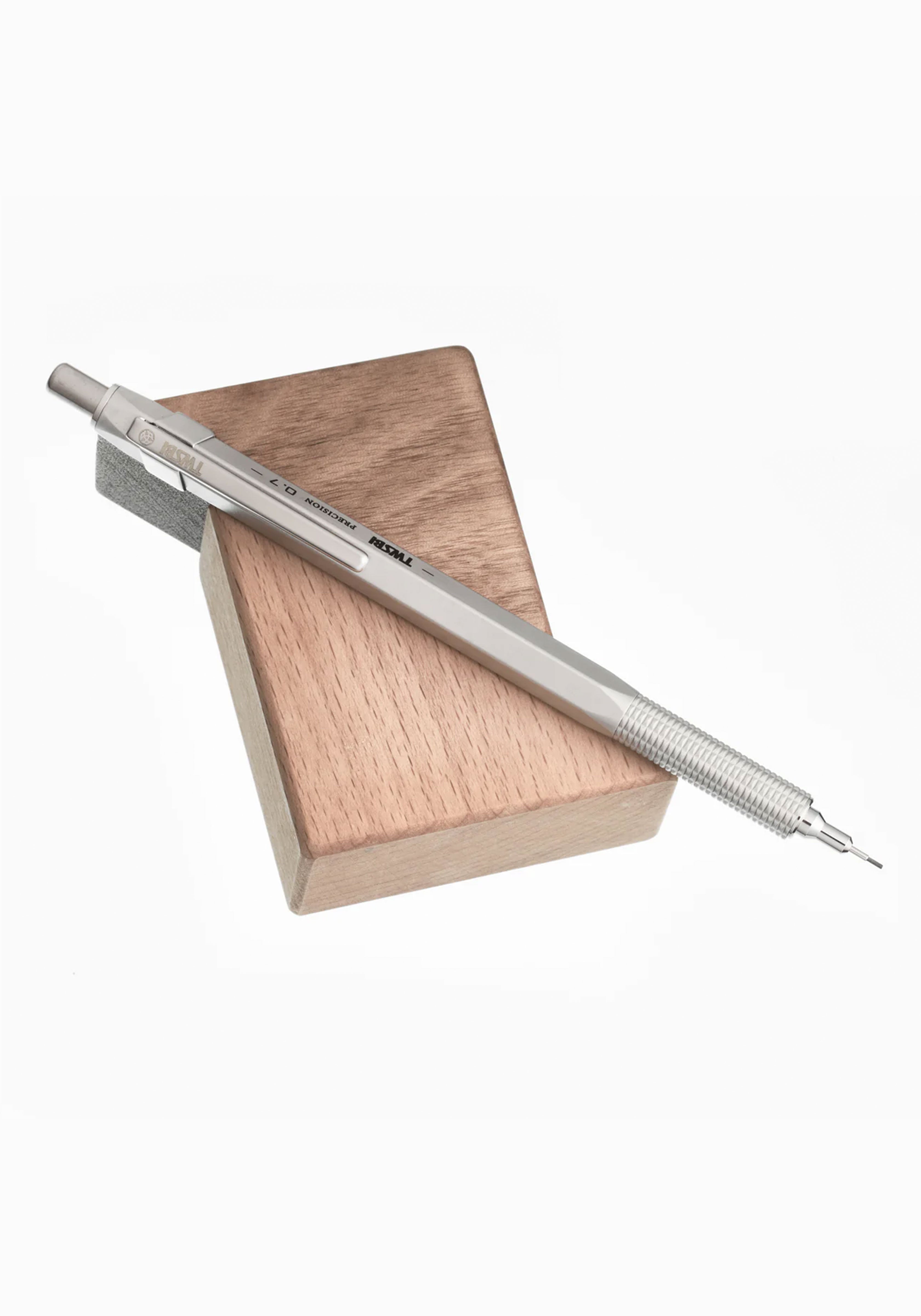 עפרון מכני מאלומיניום כסוף | TWSBI Percision Silver