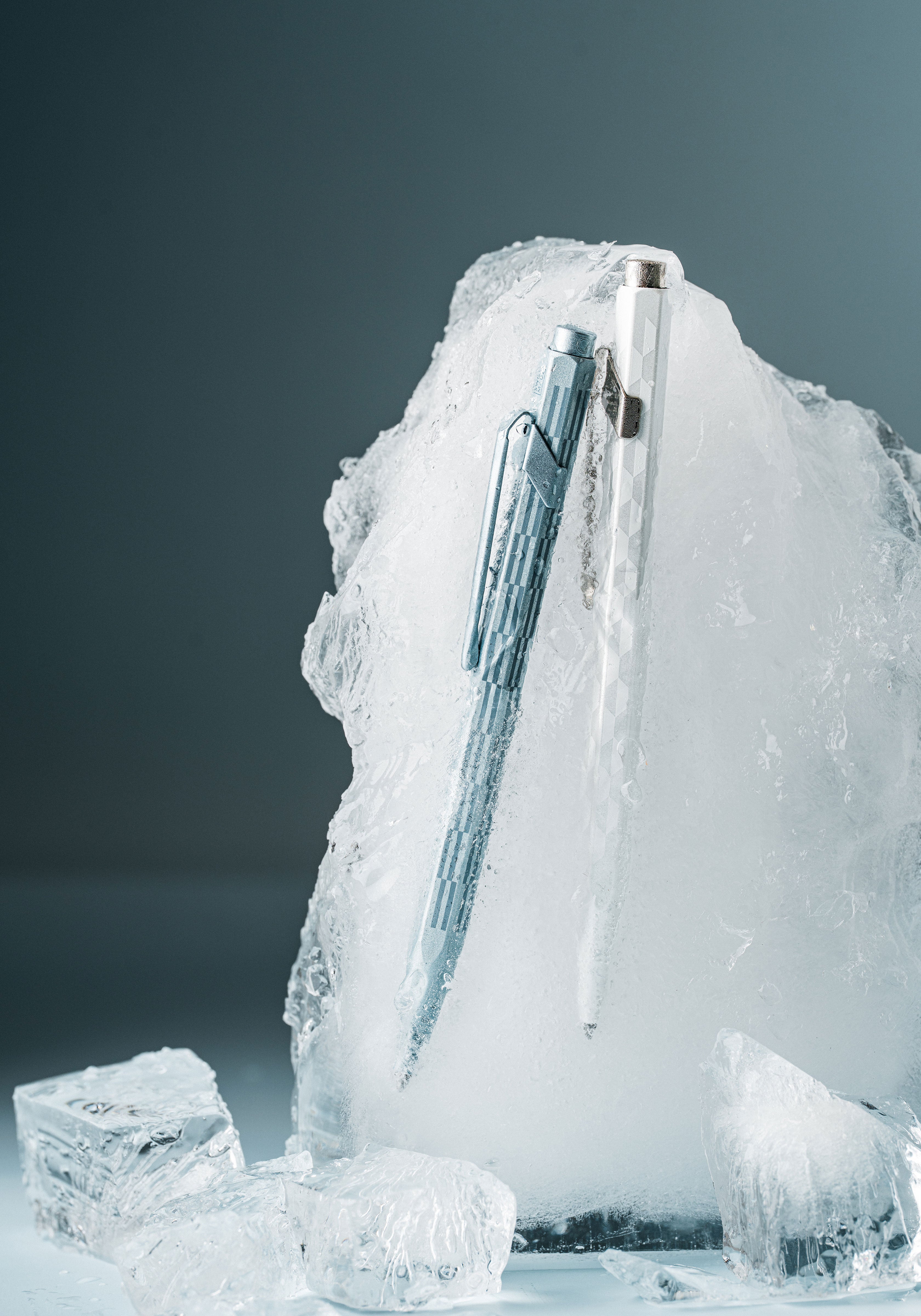 עט כדורי מסדרת 849 | ALPINE FROST  Caran d'Ache | שני צבעים לבחירה