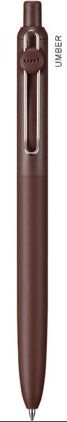 עט רולר לחיץ חום אדמה  | Uniball Zento UMBER