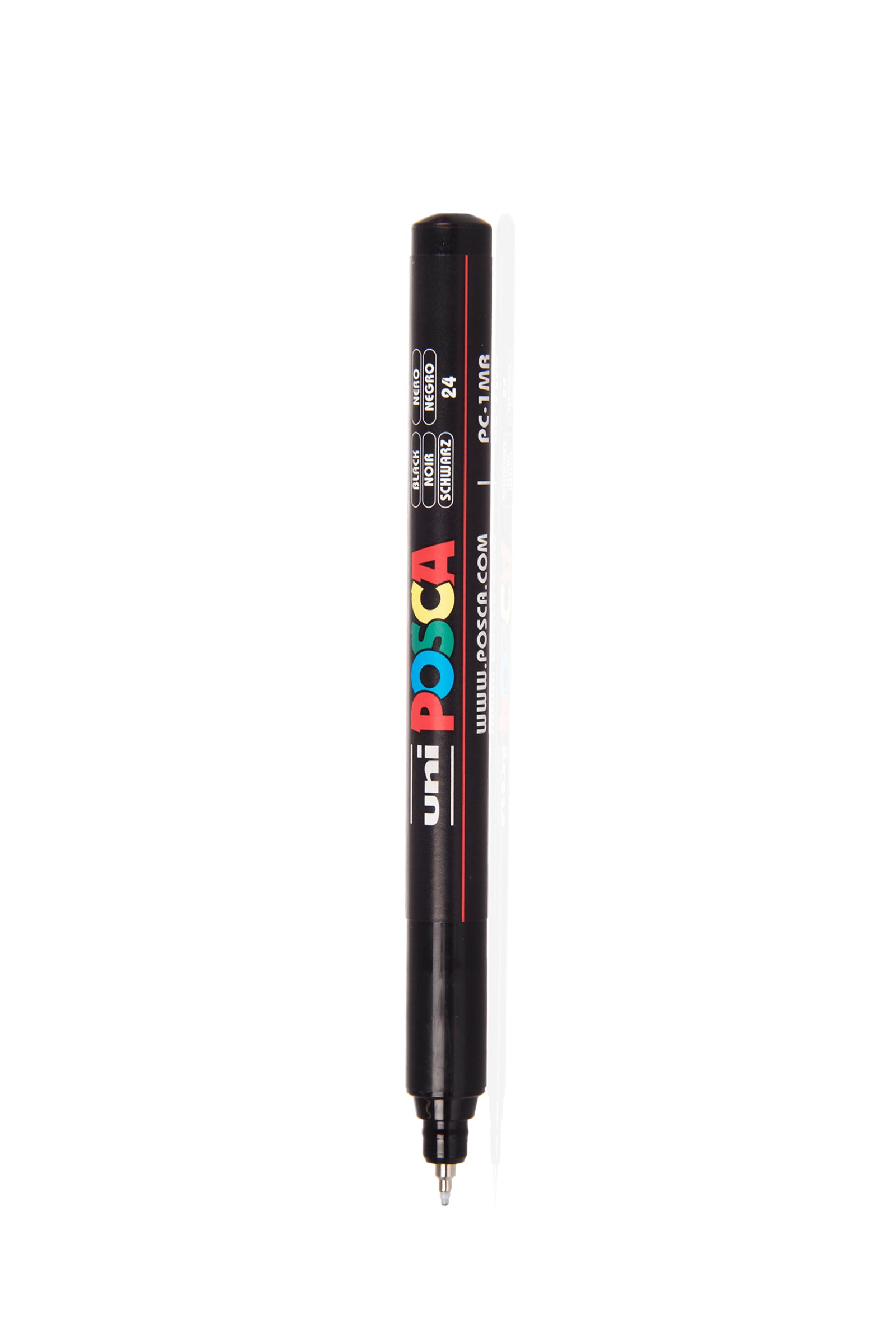 posca  by uniball - 1M - טוש אקרילי לציור פוסקה בעובי 0.7 מ"מ