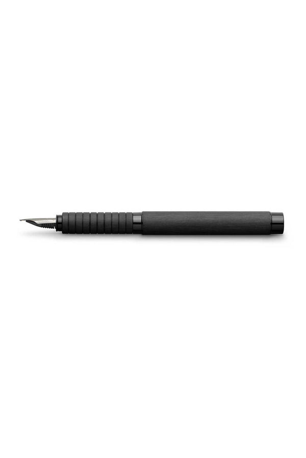 עט נובע מאלומיניום שחור  | FABER CASTELL