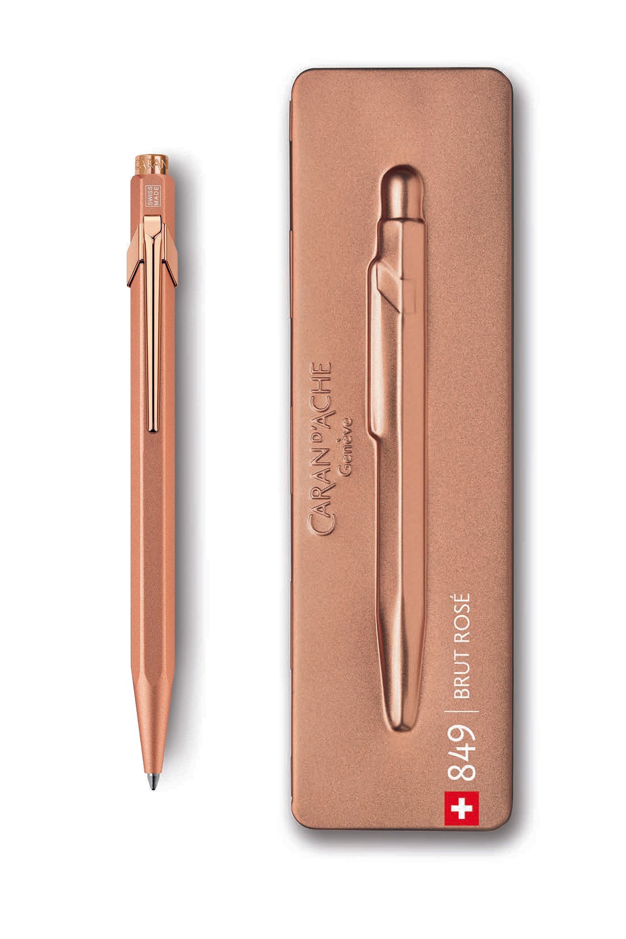 Caran d’Ache BRUT ROSE Limited Edition -  849 - עט כדורי מסדרת