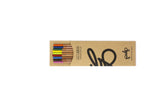 עפרונות צבעוניים דקיקים - מארז שמינייה
