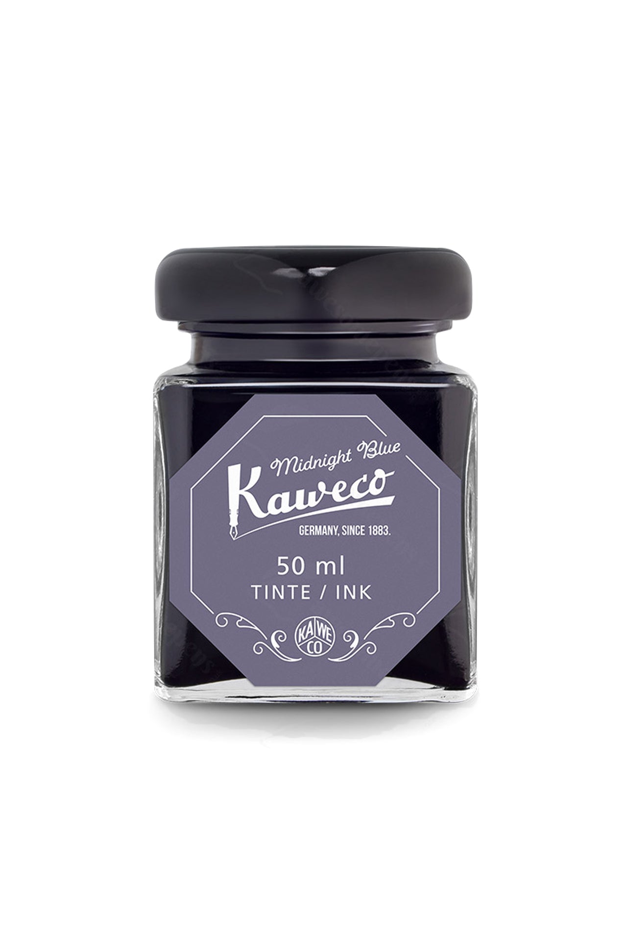 Kaweco Ink bottle - בקבוק דיו כחול מידנייט לעט נובע או ציפורן