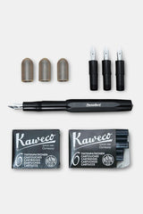 Kaweco Calligraphy Set -  סט נובע של 2 או 4 ציפורנים לכתיבה בסגנון קליגרפי