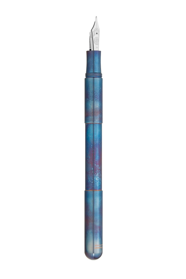 Kaweco SUPRA FIRE-BLUE-  עט נובע עשוי ממתכת פלדת אל-חלד כחולה