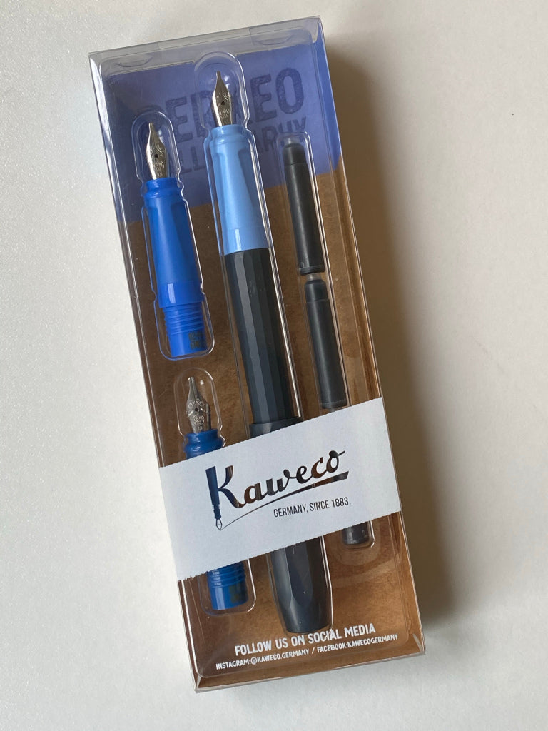 Kaweco Perkeo Calligraphy  - סט קליגרפי נובע עם גוף פלסטיק ועיצוב צעיר ורענן מתוצרת קוואקו גרמניה