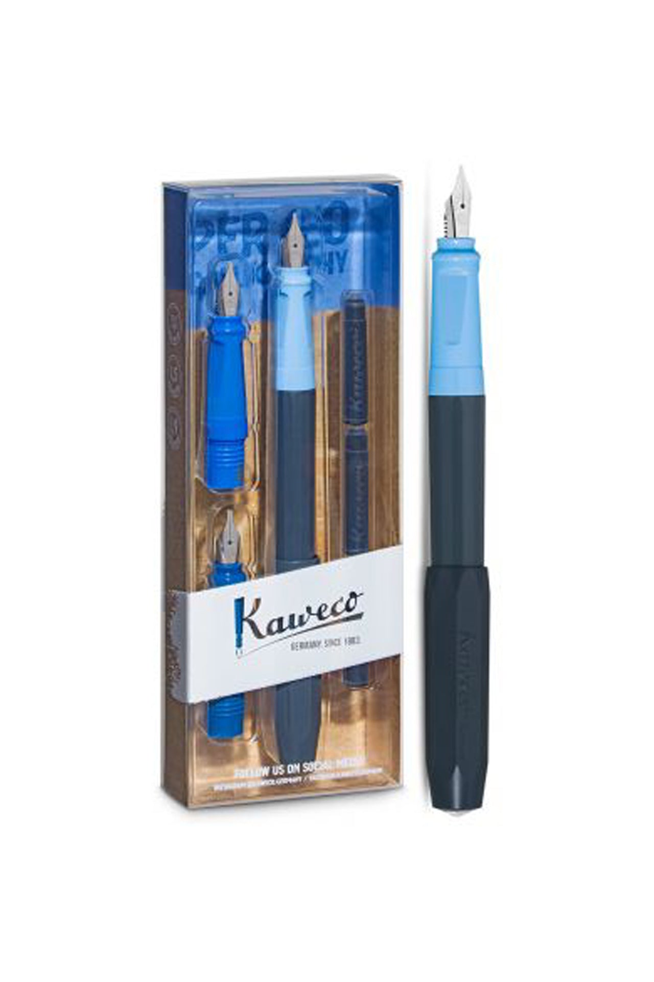 Kaweco Perkeo Calligraphy  - סט קליגרפי נובע עם גוף פלסטיק ועיצוב צעיר ורענן מתוצרת קוואקו גרמניה