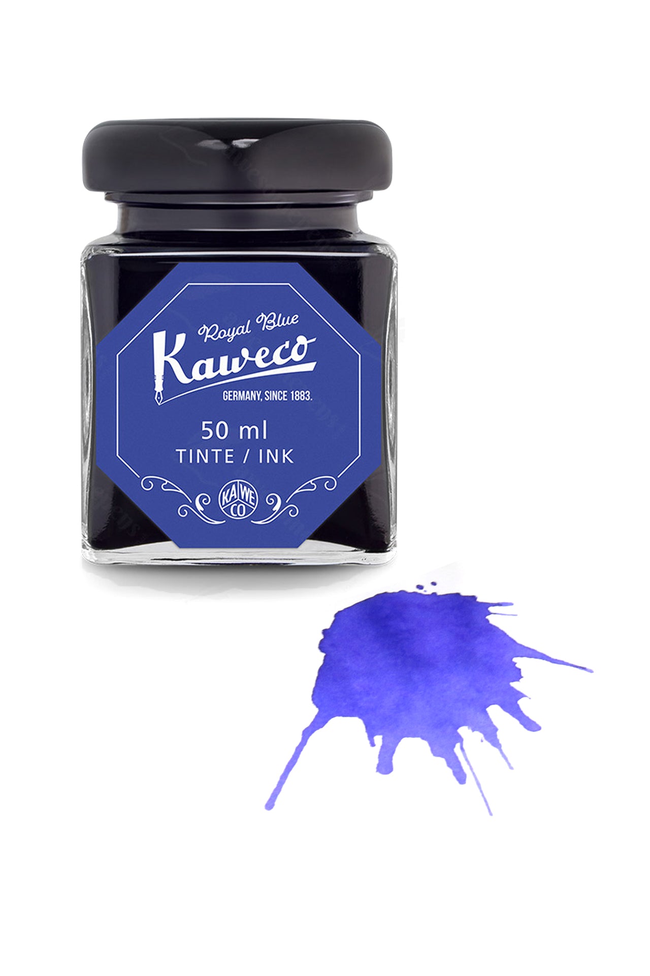 Kaweco Ink bottle - בקבוק דיו כחול רויאל לעט נובע או ציפורן