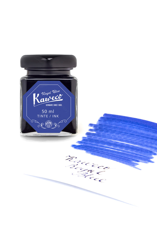 Kaweco Ink bottle - בקבוק דיו כחול רויאל לעט נובע או ציפורן