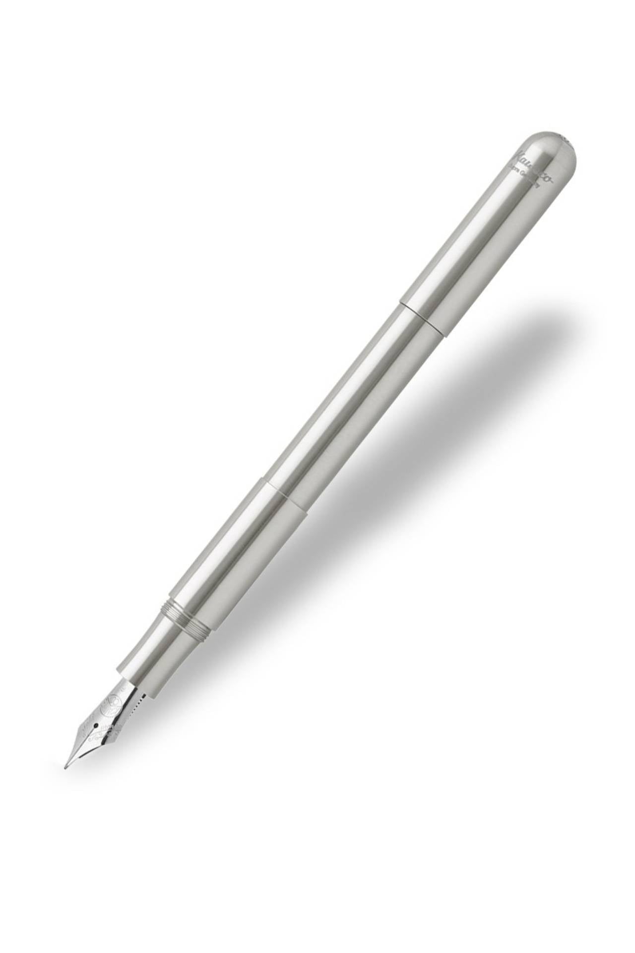 Kaweco SUPRA stainless steel-   עט נובע עשוי ממתכת פלדת אל-חלד